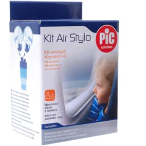 Kit nebulizatoare PIC Solution Air Stylo PIC02009378000000, alb-transparent