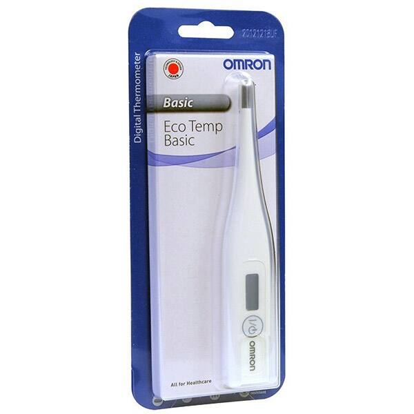 Termometru digital cu cap flexibil OMRON Eco Temp Basic MC-246-E, alb