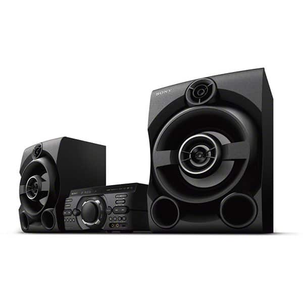 Sistem audio High Power SONY MHC-M60D, Bluetooth, USB, DVD, Party music, Party lights, Dj Effects, Iluminare, negru