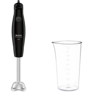 Mixer vertical TEFAL Turbomix HB121838, 0.8l, 350W, 1 treapta viteza, negru-argintiu