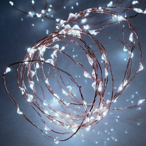Ghirlanda luminoasa HOME ML 80/WH, 80 micro led-uri, 7.9m, iluminare alb rece