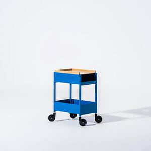 Masuta cu roti Miro Trolley S, albastru, 35 x 25 x 46 cm 