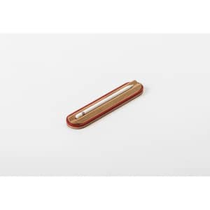 Suport instrumente de scris SPIN Ridge, lemn, rosu