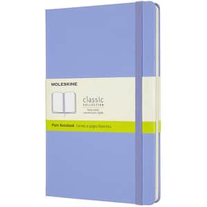 Carnet notite MOLESKINE Hydrangea Hard Notebook, Large, velina, 120 file, albastru deschis