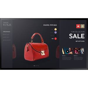 Display profesional SAMSUNG LH55PMFXTBC, 55", Full HD, Touch, 60Hz, negru