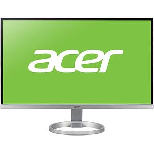 Monitor LED IPS ACER R240Y, 23.8", Full HD, 75Hz, FreeSync, argintiu-negru