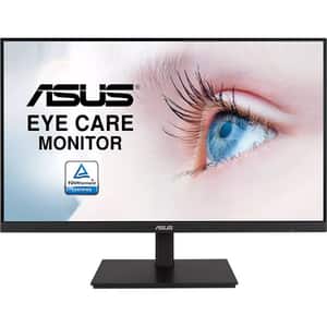 Monitor LED IPS ASUS Eye Care VA27DQSB, 27", Full HD, 75Hz, Flicker-free, negru