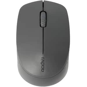 Mouse Wireless RAPOO M100 Silent, Dual Mode, 1300 dpi, Bluetooth, gri