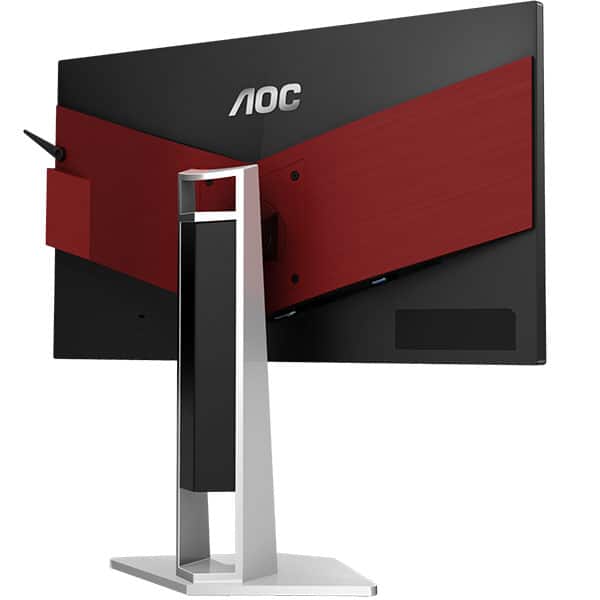Monitor Gaming LED TN AOC AG251FZ2E, 24.5" Full HD, 240Hz, FreeSync Premium, Flicker Free, negru-rosu