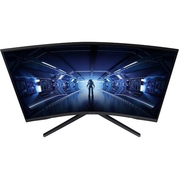 Monitor Gaming curbat LED VA SAMSUNG Odyssey G5 LC32G55TQWRXEN, 32", WQHD, 144Hz, FreeSync Premium, negru