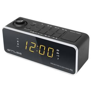 Radio cu ceas MUSE M-188 P, FM, MW, Dual Alarm, negru