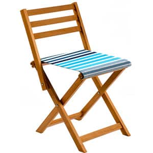 Scaun terasa GAUGE CONCEPT Patricia CSBSND-44, lemn, 40 x 44 x 75 cm, multicolor