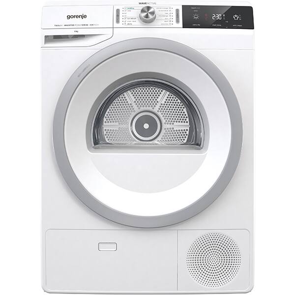 Uscator De Rufe Gorenje Da83ili Pompa De Caldura 8kg 14 Programe Clasa A Alb