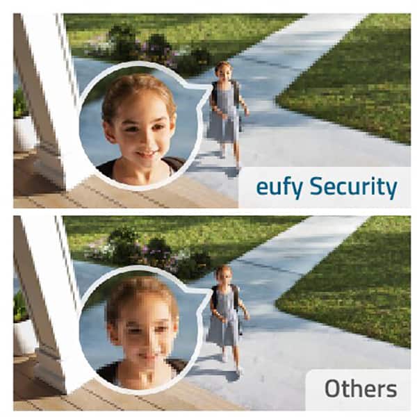 Kit supraveghere video eufyCam 2C Security T88323D2, 3 camere, HD 1080p, Wi-Fi, Waterproof, 16 canale, alb