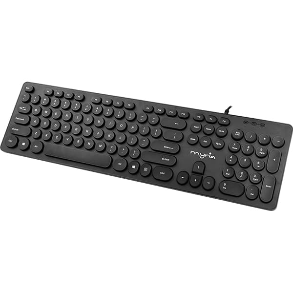 Tastatura cu fir MYRIA MY8531, USB, negru