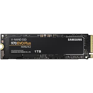 Solid-State Drive (SSD) SAMSUNG 970 EVO Plus, 1TB, PCIe Gen 3.0 x 4, M.2 PCIE, MZ-V7S1T0BW