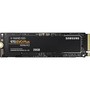 Solid-State Drive (SSD) SAMSUNG 970 EVO Plus, 250GB, PCIe Gen 3.0 x 4, M.2 PCIE, MZ-V7S250BW