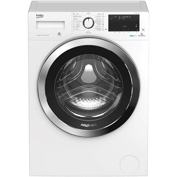 Masina De Spalat Rufe Frontala Beko Wue8736xn Homewhiz Aquatech 8kg 1400rpm Clasa A Alb