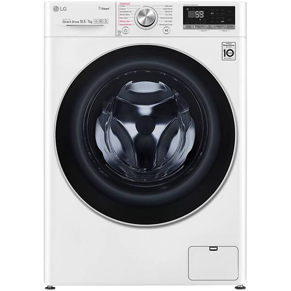 Masina De Spalat Rufe Frontala Cu Uscator Lg F4dv710h1 6 Motion Wi Fi 10 5 7kg 1400rpm
