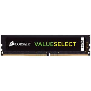 Memorie desktop CORSAIR ValueSelect, 16GB DDR4, 2400 MHz, C16, CMV16GX4M1A2400C16