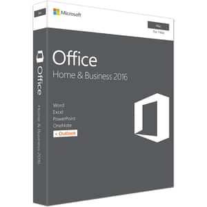 Microsoft Office Mac Home and Business 2016, Engleza EuroZone, Medialess P2