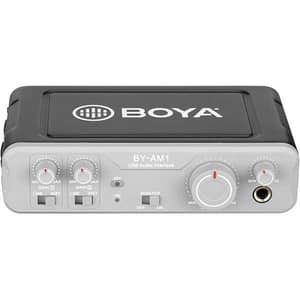 Mixer audio BOYA BY-AM1, Dual-Channel USB, 6.5mm