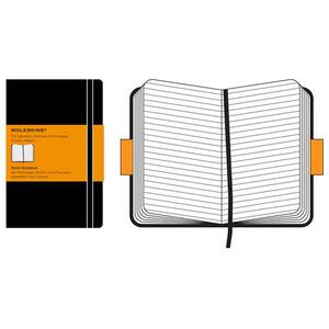 Carnet notite MOLESKINE Ruled Notebook, dictando, Large, 120 file, negru