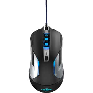 Mouse Gaming HAMA Reaper 320, 10000 DPI, USB, negru-gri metalic