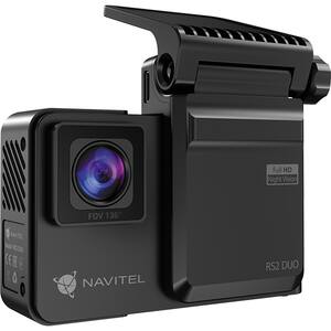 Camera auto duala DVR NAVITEL RS2 Duo, Full HD, G-Senzor, negru