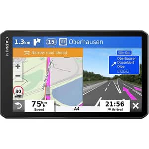 Sistem de navigatie GPS GARMIN Dezl LGV 800 MT-D, 8" Touch, 16 GB, Europa, Bluetooth, Live Traffic (cu cablu, Digital)