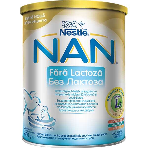 Formula Speciala De Lapte Nestle Nan Fara Lactoza 12306219 0 Luni 400g