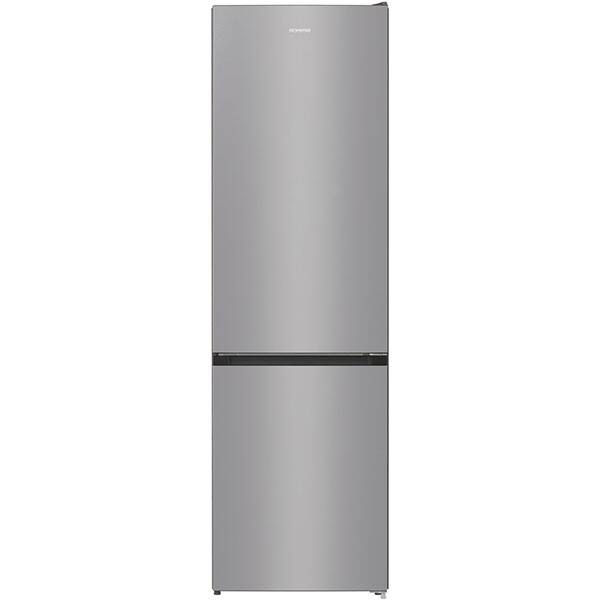 Combina frigorifica GORENJE NRK6201PS4, No Frost Plus, 331 l, H 200 cm, Clasa F, argintiu