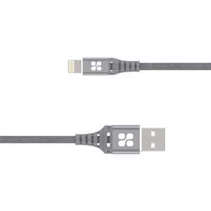 Cablu date PROMATE NerveLink-i2, Lightning, 2m, gri