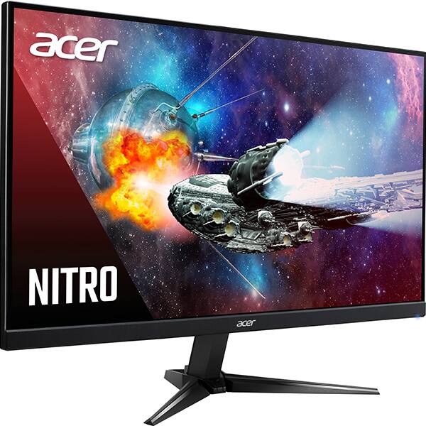 Monitor Gaming LED VA ACER Nitro QG1 QG241YPBMIIPX, 23.8", Full HD, 165Hz, AMD FreeSync Premium, negru