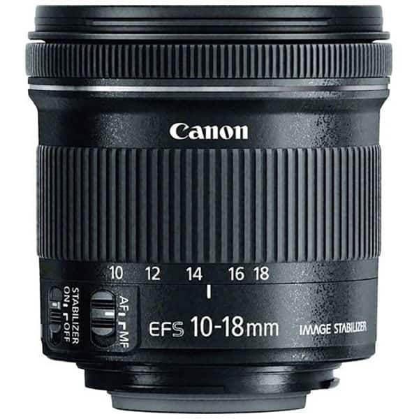 Obiectiv foto CANON EF-S 10-18mm f/4.5-5.6 IS STM