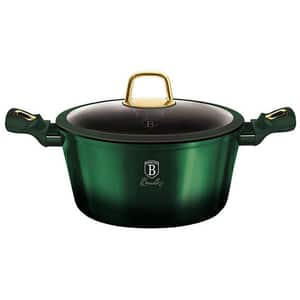 Cratita BERLINGER HAUS Emerald BH/6057, 2.2l, 20cm, aluminiu, verde