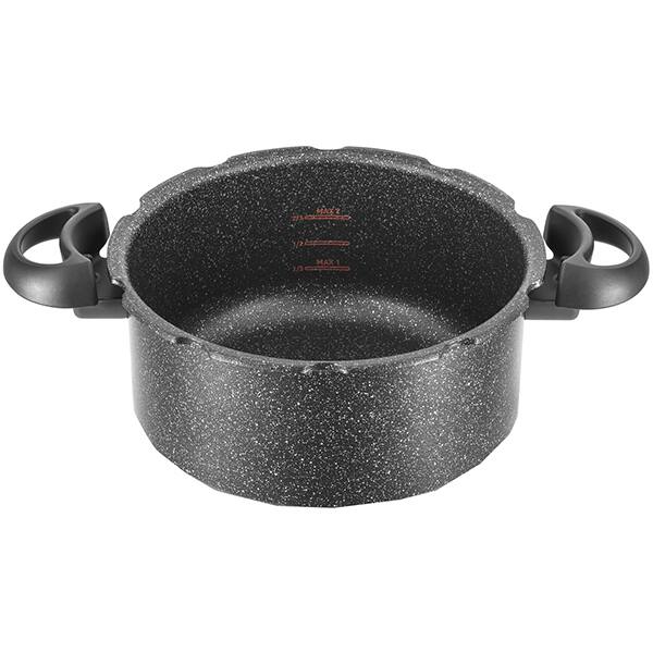 Oala sub presiune TEFAL Clipso Minut Duo P4605134 5l 24cm otel negru