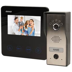 Interfon video cu fir ORNO OR-VID-MT-1050, LCD, 4.3 inch, negru-gri