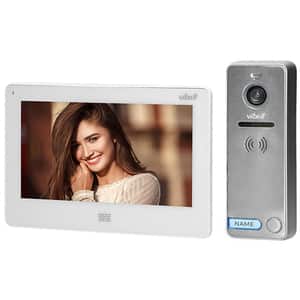 Interfon video cu fir ORNO OR-VID-EX-1060/W,LCD, 7 inch, alb-gri