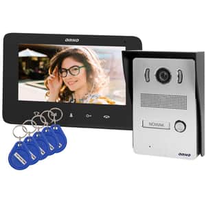 Interfon video cu fir ORNO OR-VID-VP-1069/B, LCD, 7 inch, negru-gri