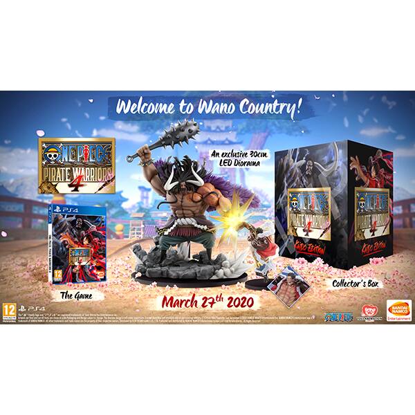One piece pirate warriors 4 outlet collector's edition ps4