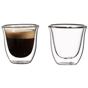 Set pahare DEL CAFFE Espresso, 2 piese, 0.08l, sticla