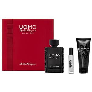 Set cadou SALVATORE FERAGAMO Uomo: Apa de parfum, 100ml + Miniapa de parfum, 10ml + Gel de dus, 100ml