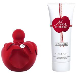 Set cadou NINA RICCI Extra Rouge: Apa de parfum, 50ml + Lotiune de corp, 75ml