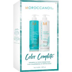 Set MOROCCANOIL Color Complete: Sampon, 500ml + Balsam de par, 500ml