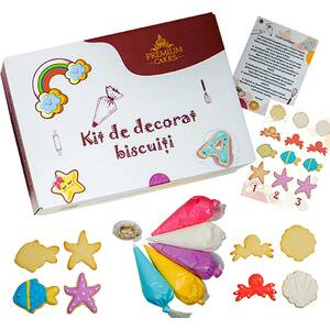 Kit pentru decorat biscuiti CRISTINA'S CAKES Animale marine