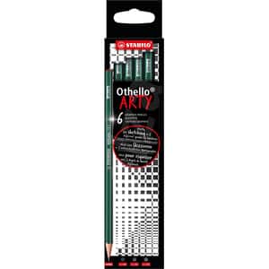 Set creioane grafit STABILO SW82621B, 6 bucati