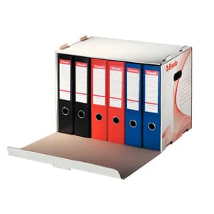 Cutie de arhivare ESSELTE Standard, 525 x 338 x 306 mm, carton, 1 bucata, alb