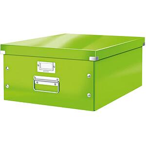 Cutie organizare LEITZ Click & Store, 369 x 200 x 482 mm, carton, verde