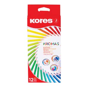 Creioane colorate KORES Kromas, 12 culori